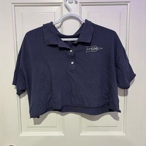 Aerie crop top
Size: XS Color: Blue